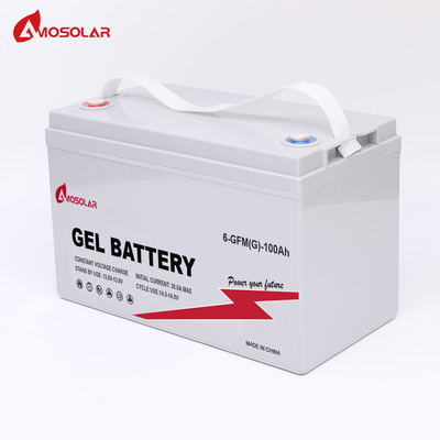 Amosolar 12V 100Ah 200Ah 300Ah 400Ah Гелевой дом батарея для офф-сети контейнерного дома