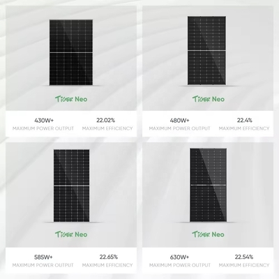 Долгосрочная солнечная панель типа N 580W 585W 590W 595W с стеклом 30- и высокой прозрачности