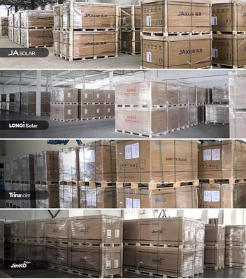 JA Солнечные панели 430W 440W 450W с 182mmx94mm Размер ячейки в жилых и коммерческих