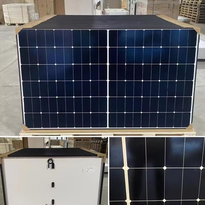 Longi 585W 570W солнечная панель генератор энергии Все черные панели для солнечной энергетической системы