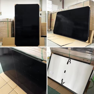 Longi 585W 570W солнечная панель генератор энергии Все черные панели для солнечной энергетической системы