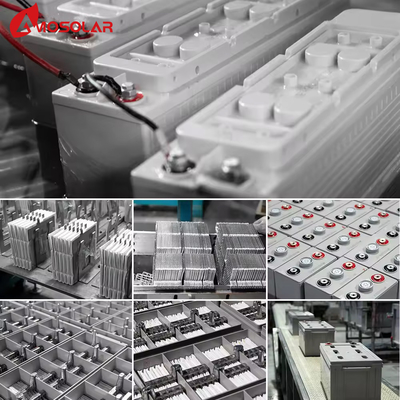 Amosolar Best Gel Battery Солнечное хранилище для лодок 250Ah/200Ah/100Ah 12V/24V/36V/48V