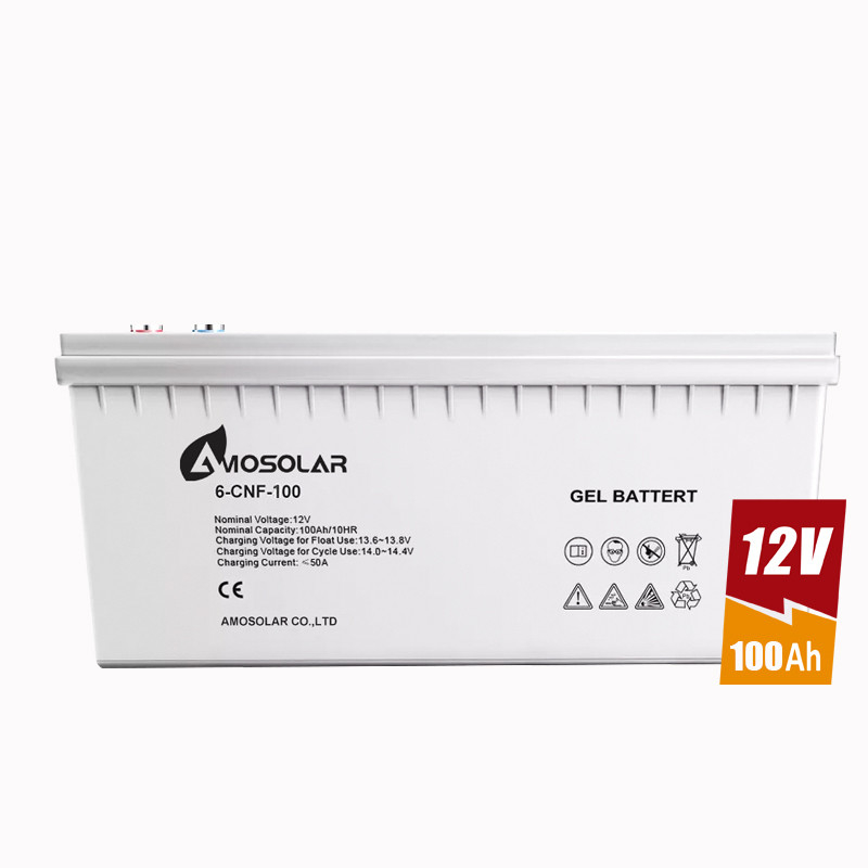 12v 100Ah 150Ah 200Ah 250Ah VRLA Сохранение солнечной энергии Свинцово-кислотные батареи для зарядки