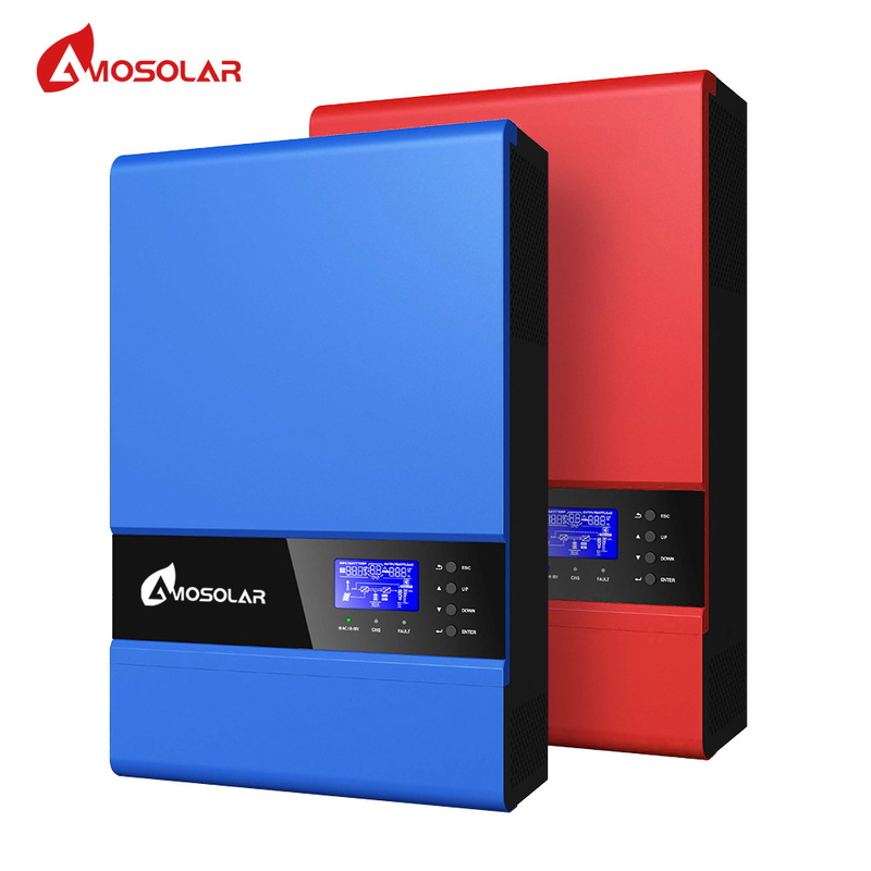 OEM поддерживается Amosolar 5kw 48v Off Grid Солнечная система с Wifi и Mppt зарядное устройство 13 кг