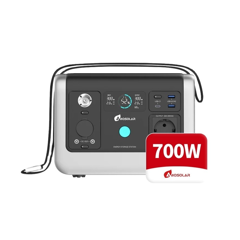 Портативная электростанция 500w 700w 1500w 2400W Lifepo4 Солнечная энергетическая система для наружных помещений