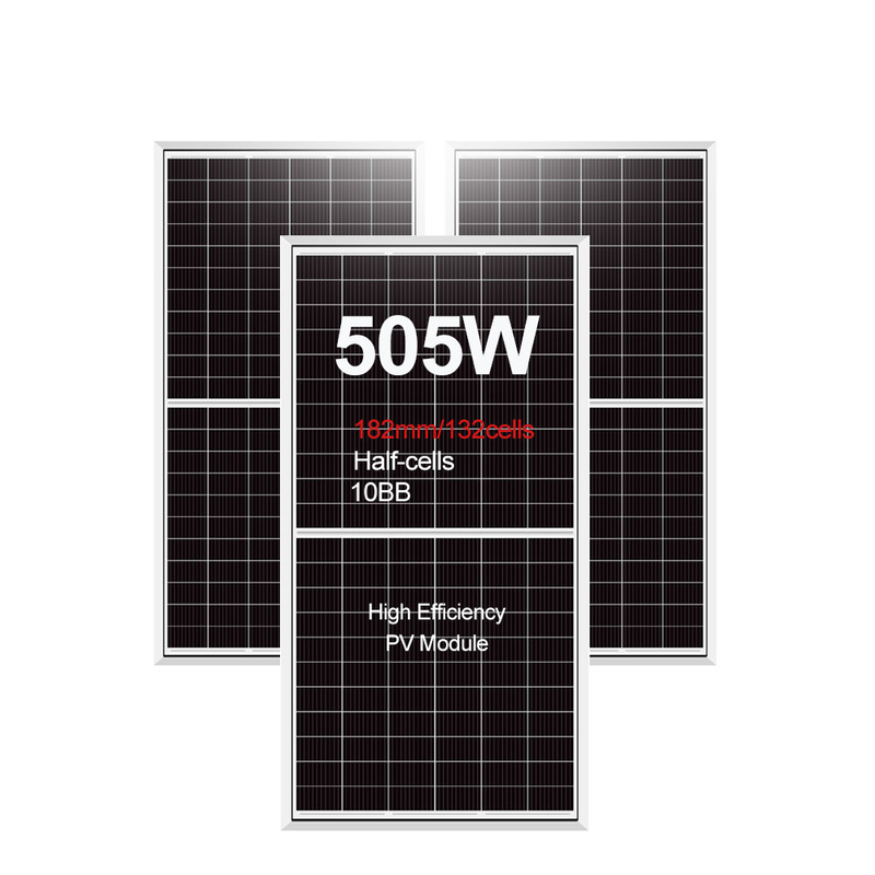 Солнечная батарея класса А Amosolar Mono 490w 500w 505w Солнечная панель для солнечной энергетической системы