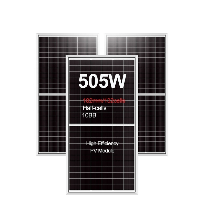 Купить Моно 480w 490w 500w 505w Солнечная панель PERC Технология Китай OEM Заказ приемлем