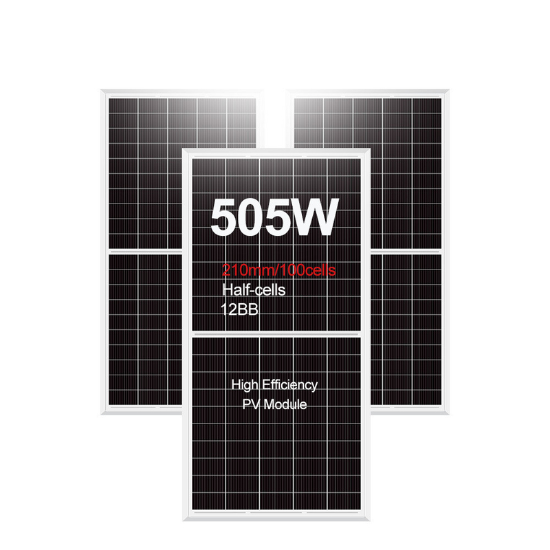 Обновите свою фотоэлектрическую установку на 485w 490w 495w 500w 505w солнечные панели от сертифицированного