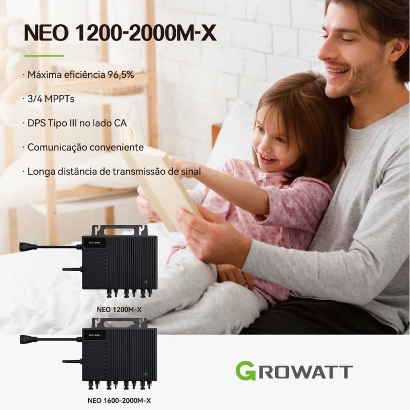 Солнечные батареи Growatt и гибридный солнечный инвертор мощностью 800 Вт 2400 Вт 3000 Вт для солнечной системы в сети