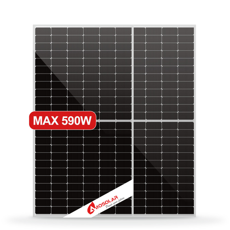 Солнечная панель моно 144 ячейка 182 мм полурезанная ячейка 570W 580W 590W Солнечные панели N-типа