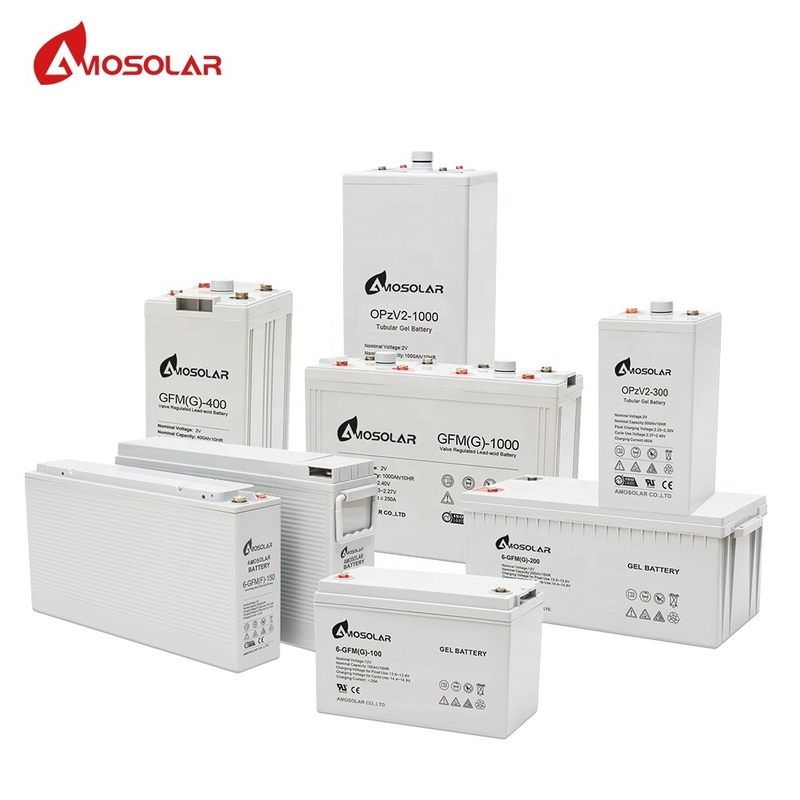 12V/24V/36V/48V AGM солнечная батарея для домашней солнечной системы перезаряжаемая и долговечная