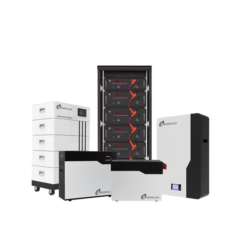 Amosolar 24v 48v 100ah 200ah 5kwh 10kwh 20kwh Lifepo4 аккумулятор для резервного использования солнечной энергии