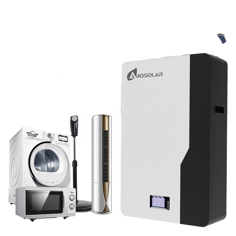 Amosolar 24v 48v 100ah 200ah 5kwh 10kwh 2.5kwh Lifepo4 батарея для хранения солнечной энергии