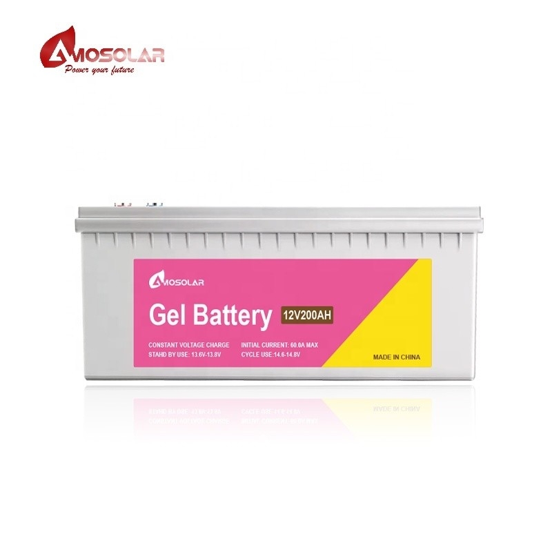 12V 48v 50Ah 100Ah 150Ah 200Ah 250Ah Гелевая батарея для солнечной системы хранения