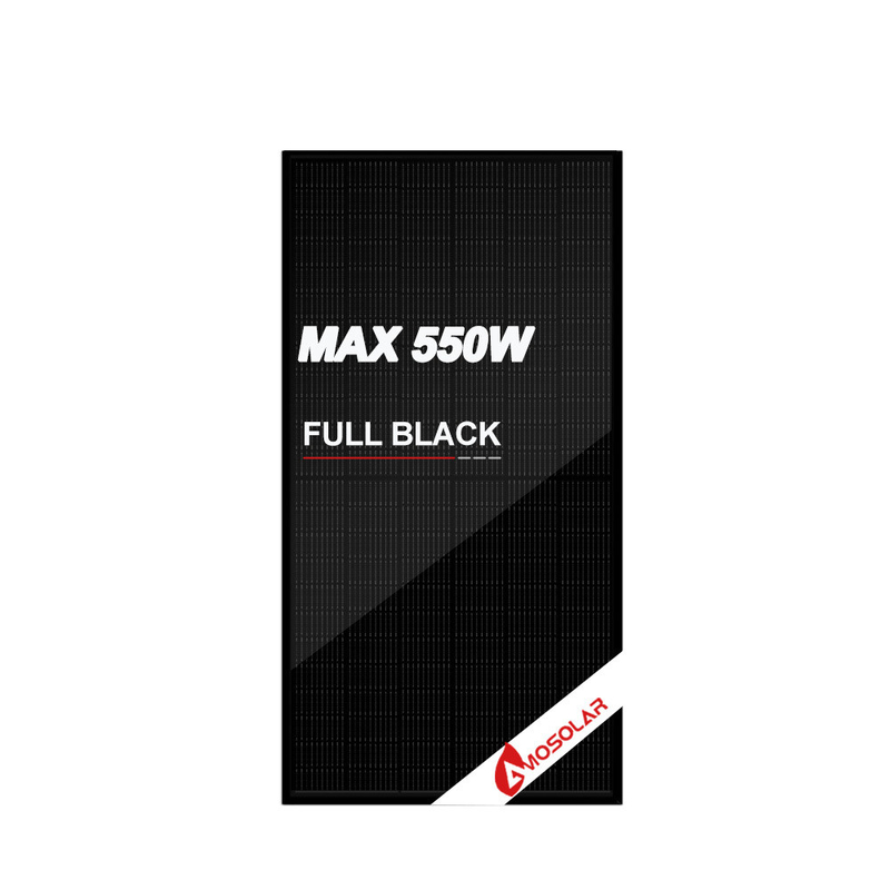 Amosolar All Black Mono Solar Panel 410w 420w 430w 550w с сертификатом CE TUV Inmetro