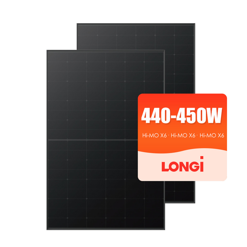 IP68 Класс соединительной коробки Longi N-Type LR5-72HPH 450w 600w Моно солнечная панель для солнечной системы