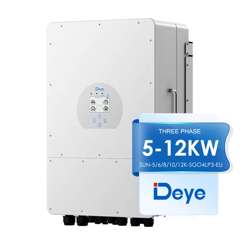 980,4% Эффективность инвертора Deye однофазный 220В солнечный инвертор 3600w 5000w 6000w 8000w