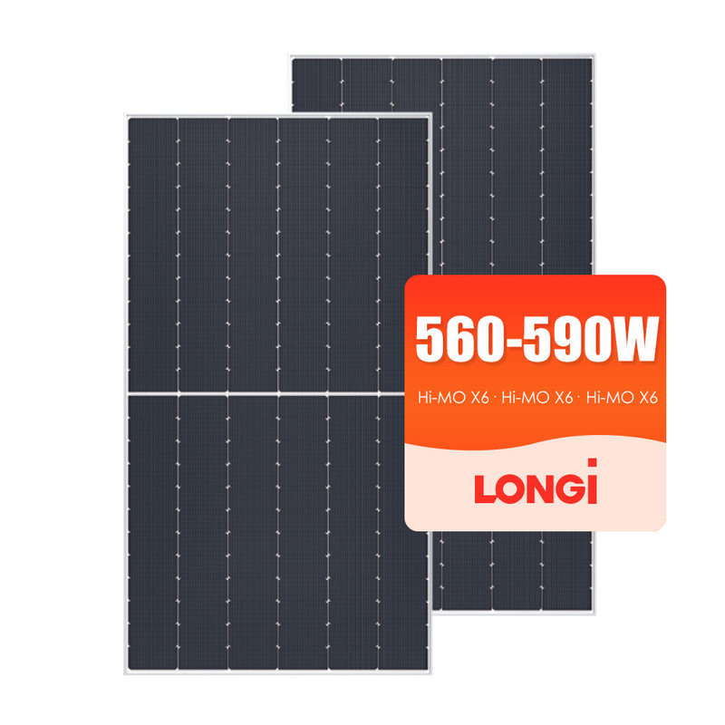 Longi Topcon N Type Bifacial Solar Panel 108 Cell 585W 570W 590W для хранилища ЕС