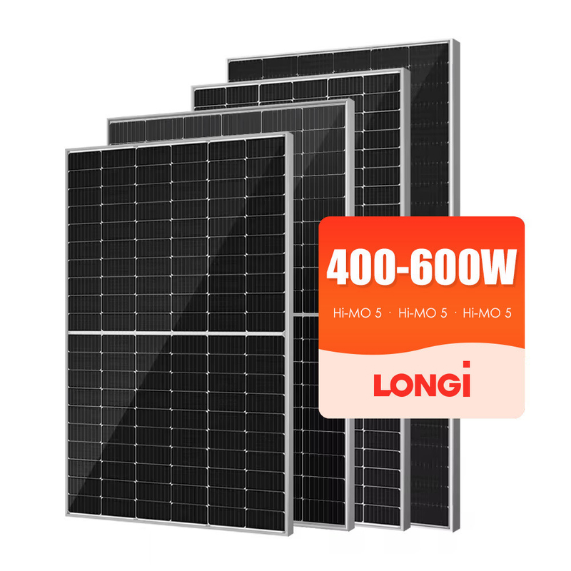 Longi 580W 585W 590W Солнечная панель портативная система питания с HJT солнечными элементами класса А